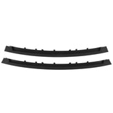 Front Bumper Center Grille Molding Trim Set Upper 95850597300 & Lower 95850597400 Compatible With PORSCHE CAYENNE 2011-2014 Tag No.157